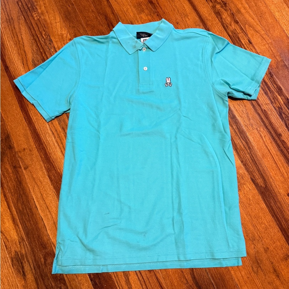 Psycho Bunny Turquoise Polo Shirt